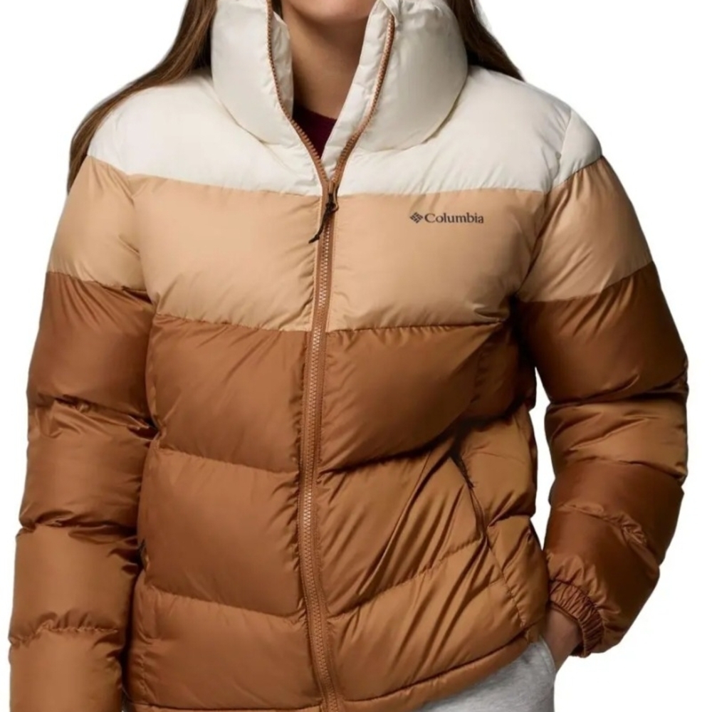 Columbia Tan Puffect coat